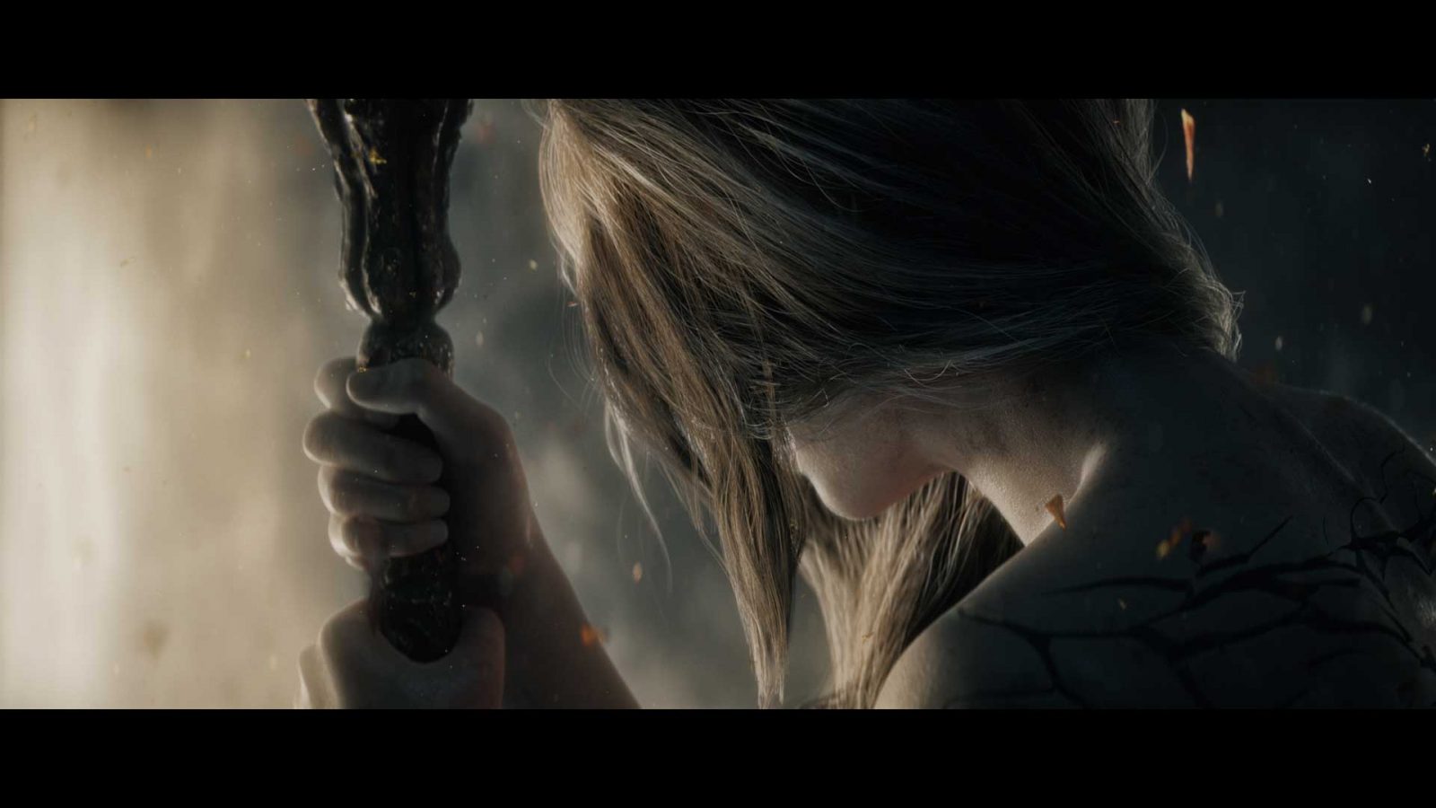 Elden Ring Promo Bild Frau mit Stab