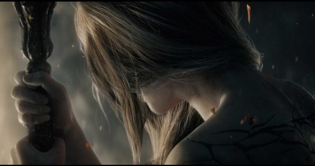 Elden Ring Promo Bild Frau mit Stab
